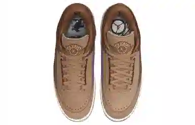 two 18 x Jordan Air Jordan 2 Retro Low Brown