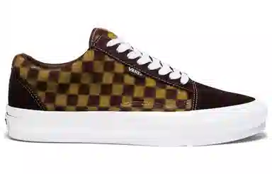 CONCEPTS x Vans Old Skool OG NS LX Brown Black Checkerboard