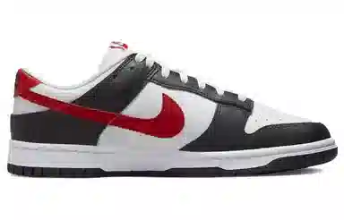 Nike Dunk Low Black Red White