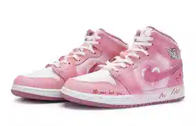 Jordan Air Jordan 1 Mid Pink White