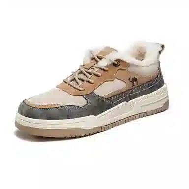 CAMEL Low-Top Sneakers Khaki