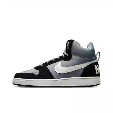 Nike Court Vision Mid Black White Grey
