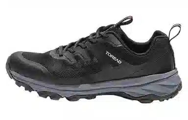 探路者 耐磨透气轻便 低帮 徒步鞋 男款 黑灰