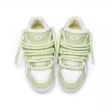 Cat & Sofa Dreadlock Series Lime