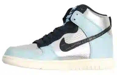 Nike Dunk HI LX Blue Silver