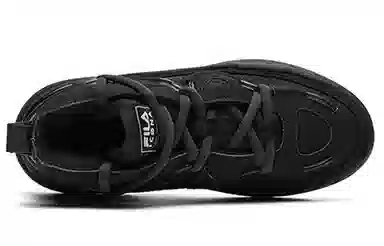 FILA Retro Basketball Shoes Black