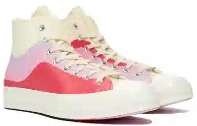 Converse 1970s High Top White Pink