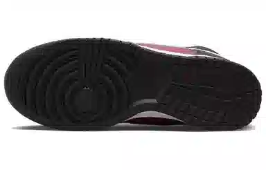 Nike Dunk High Black White Red