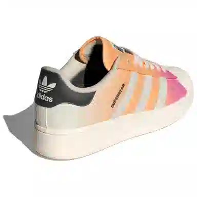 adidas Superstar XLG White Pink Orange