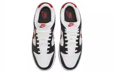 Nike Dunk Low Black Red White