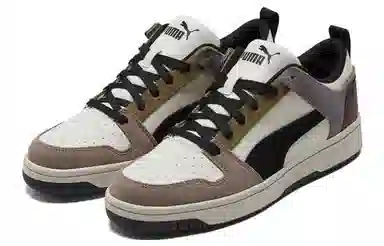 PUMA Rebound Layup Lo Black White Brown