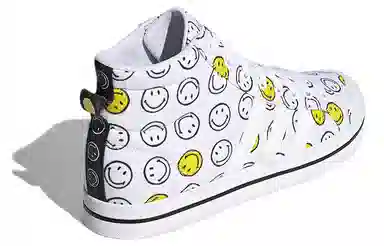 SMILEY x adidas neo Bravada White Yellow Black