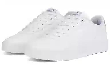 Puma Skye Clean Distressed White Silver