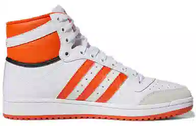 adidas Top Ten White Orange