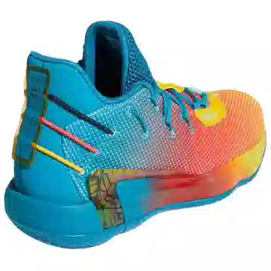 adidas D Lillard 7 Blue Orange