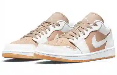 Jordan Air Jordan 1 Low "White/Tan"