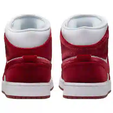 Jordan Air Jordan 1 Mid "Red Velvet White"