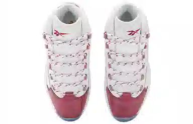 Reebok Question Mid White Red