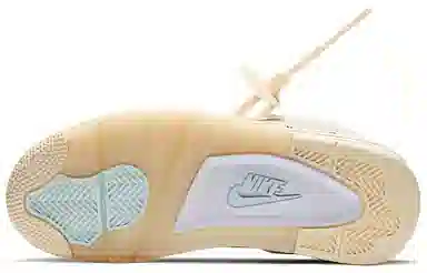 OFF-WHITE x Air Jordan 4 "Sail"