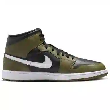 Jordan Air Jordan 1 Mid Green Black