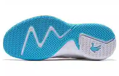 Jordan High-Top Basketball Shoes White Blue