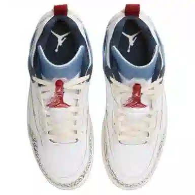 Jordan Spizike Low White