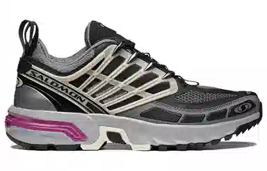 Salomon Acs Pro Advanced Black Grey Purple Tail