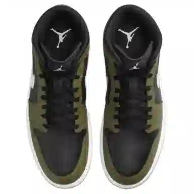 Jordan Air Jordan 1 Mid Green Black