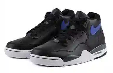 Nike Flight Legacy AJ4 Mid Black Blue