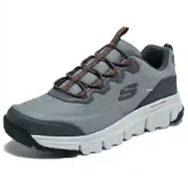 Skechers Outdoor Mens Grey Orange