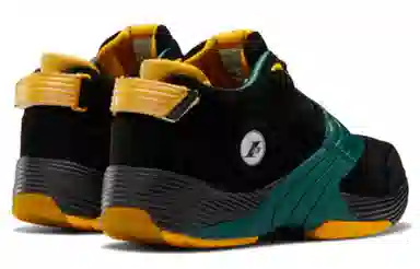 Reebok Answer V Black Green Yellow