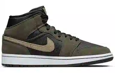 Jordan Air Jordan 1 Mid Olive Green