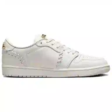 Jordan Air Jordan 1 Low White Gold