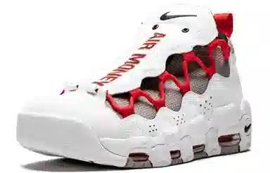 Nike Air More Money Mid White Red