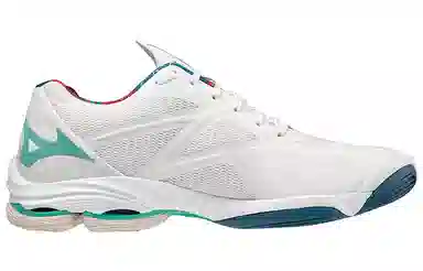 Mizuno Wave Lightning Z7 White Red Green