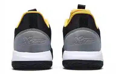 特步 林书豪一代 实战篮球鞋 黑黄