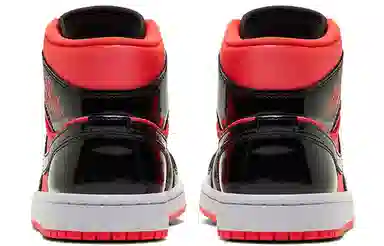 Jordan Air Jordan 1 Mid Black Red