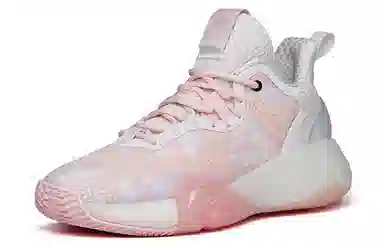 Anta Bubble弹 Basketball Shoes Women's Pink White