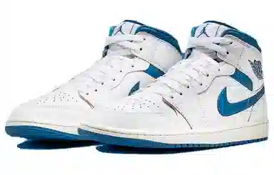 Jordan Air Jordan 1 Mid White Blue