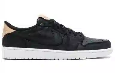 Jordan Air Jordan 1 Retro Low OG Black Vachetta