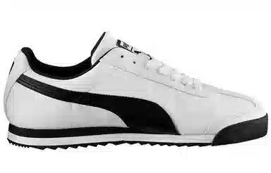 Puma Roma Basic White Black
