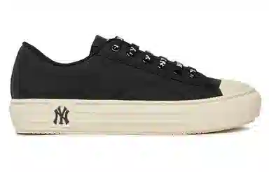 MLB Playball Low Canvas Black Cream