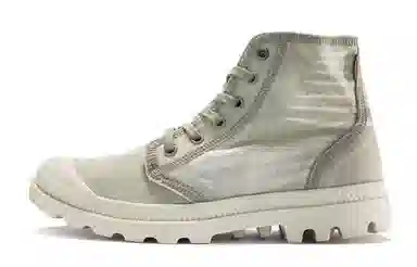 Palladium Pampa High Canvas Light Grey