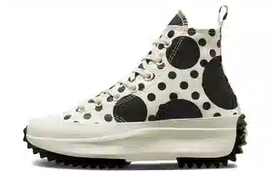 Converse Run Star Hike Platform Black White