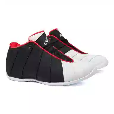VOIT Retro Mid Basketball Shoes White Black