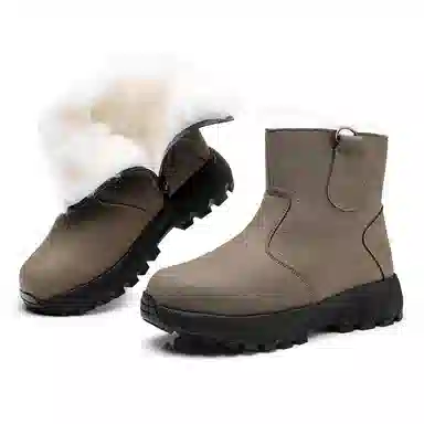 Qiangren Snow Boots Green