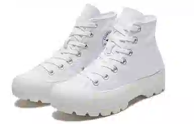 Converse Lugged High Top White