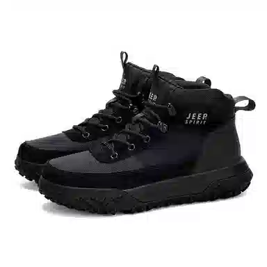JEEP SPIRIT Snow Boots Graphite Black
