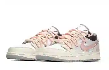 Jordan Air Jordan 1 Low GS Cream Pink