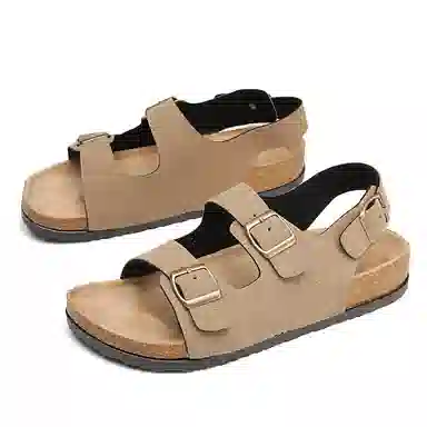 MUSNODO Cork Retro Sandals